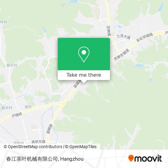春江茶叶机械有限公司 map