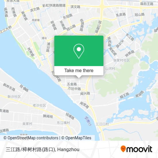 三江路/樟树村路(路口) map