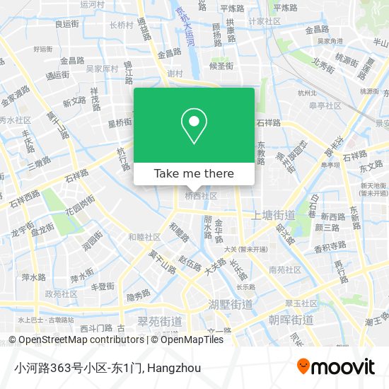 小河路363号小区-东1门 map