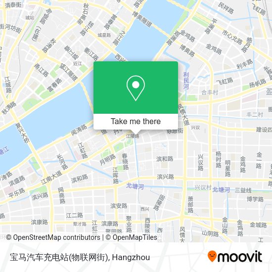 宝马汽车充电站(物联网街) map
