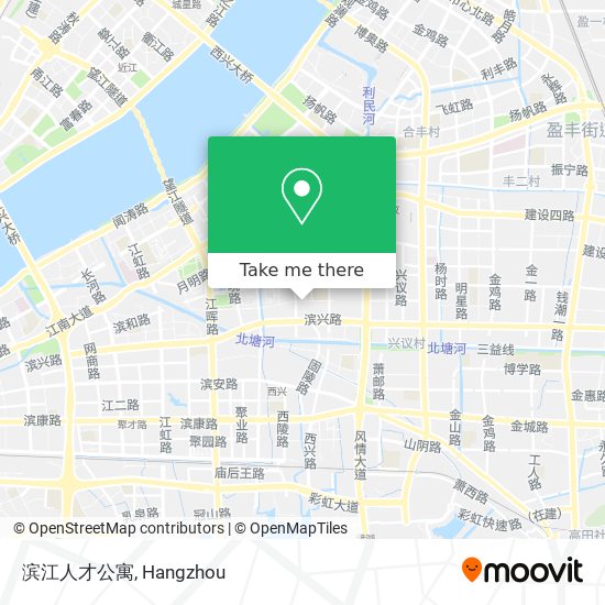 滨江人才公寓 map