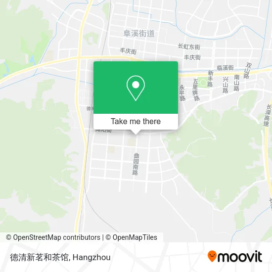 德清新茗和茶馆 map