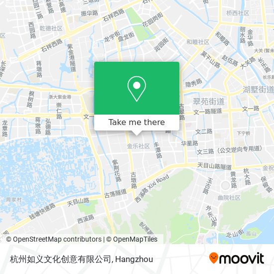 杭州如义文化创意有限公司 map