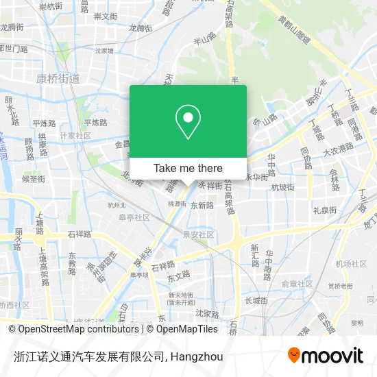 浙江诺义通汽车发展有限公司 map