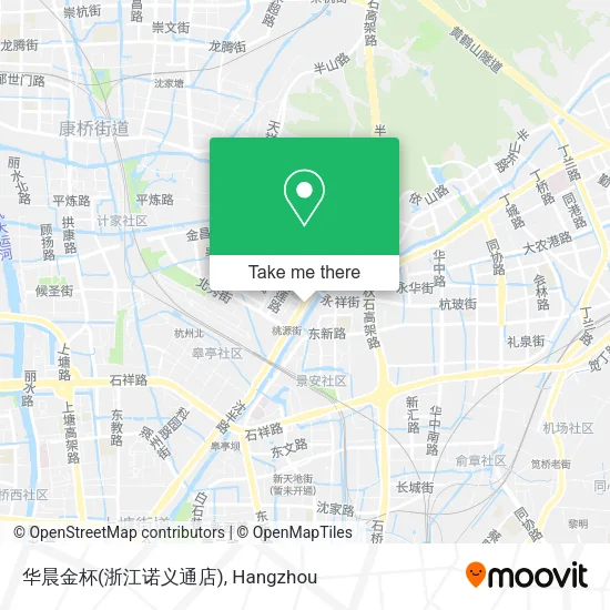 华晨金杯(浙江诺义通店) map