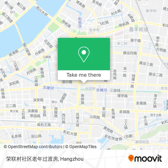 荣联村社区老年过渡房 map