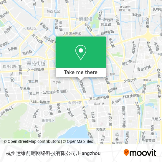 杭州运维前哨网络科技有限公司 map