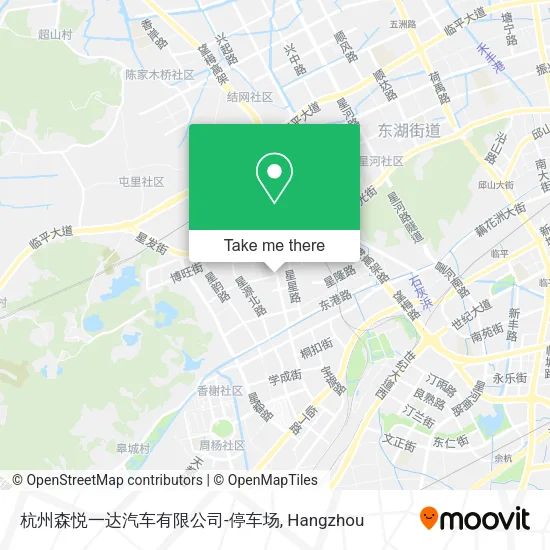 杭州森悦一达汽车有限公司-停车场 map