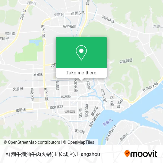 鲜潮牛潮汕牛肉火锅(玉长城店) map