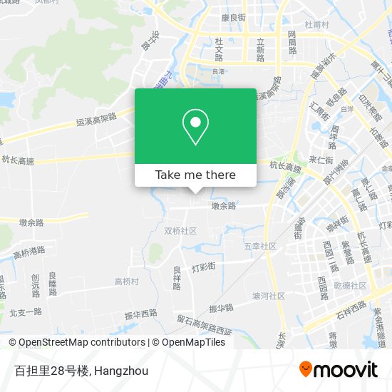 百担里28号楼 map
