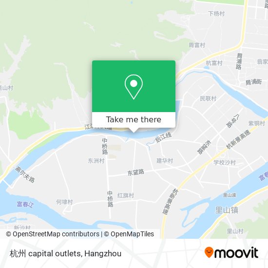 杭州 capital outlets map