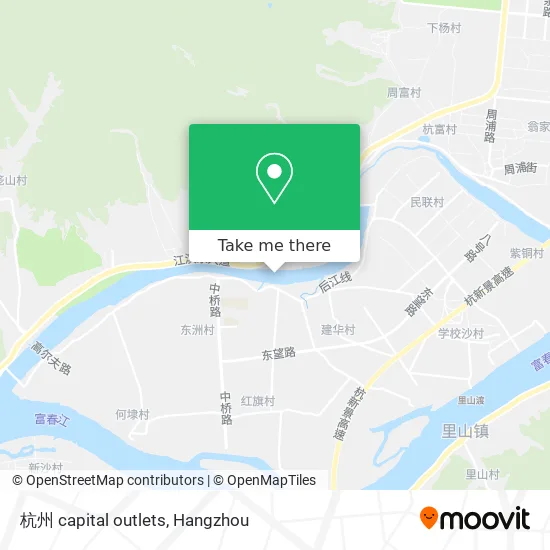 杭州 capital outlets map