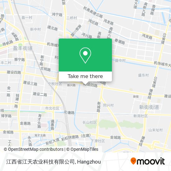 江西省江天农业科技有限公司 map