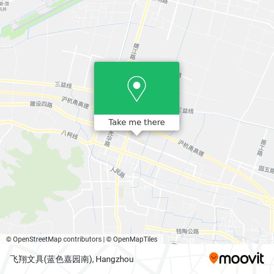 飞翔文具(蓝色嘉园南) map