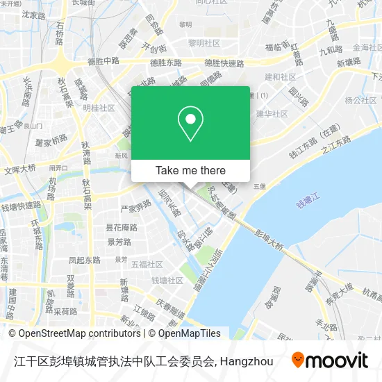 江干区彭埠镇城管执法中队工会委员会 map