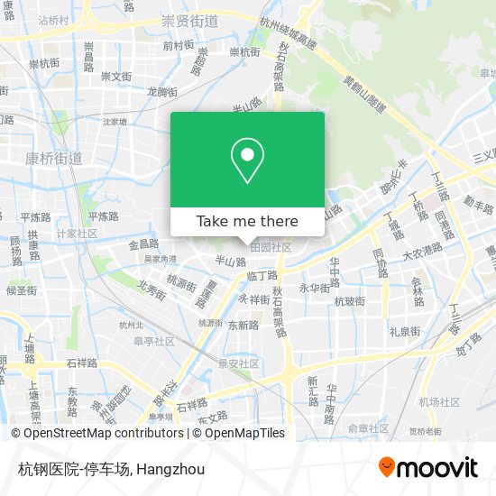 杭钢医院-停车场 map
