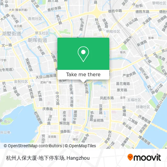 杭州人保大厦-地下停车场 map