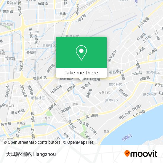 天城路辅路 map