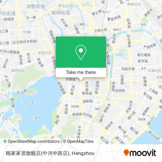 顾家家居旗舰店(中河中路店) map