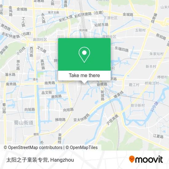 太阳之子童装专营 map