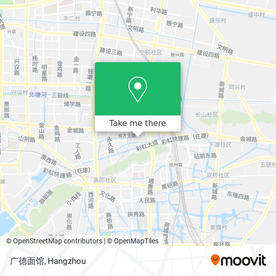 广德面馆 map