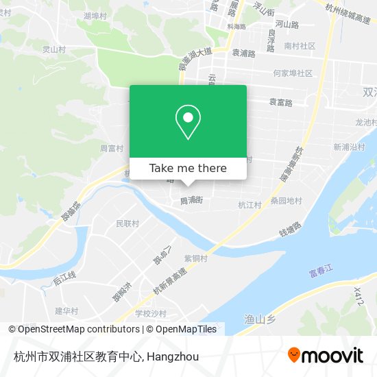 杭州市双浦社区教育中心 map