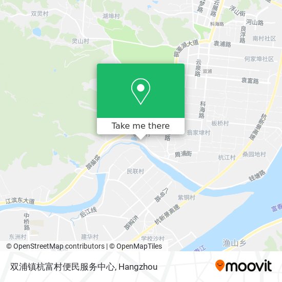 双浦镇杭富村便民服务中心 map