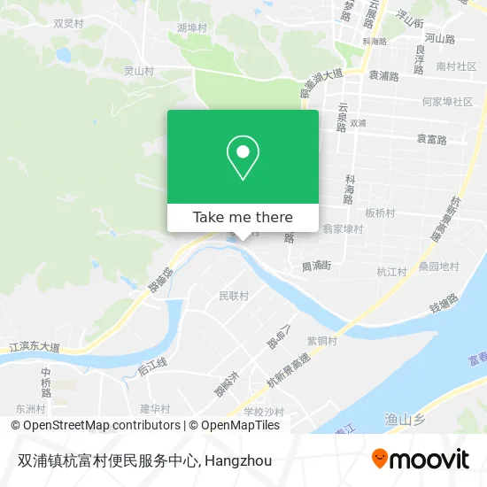 双浦镇杭富村便民服务中心 map