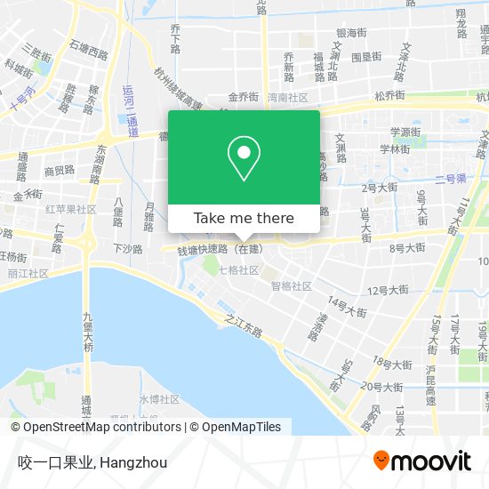 咬一口果业 map