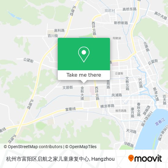 杭州市富阳区启航之家儿童康复中心 map