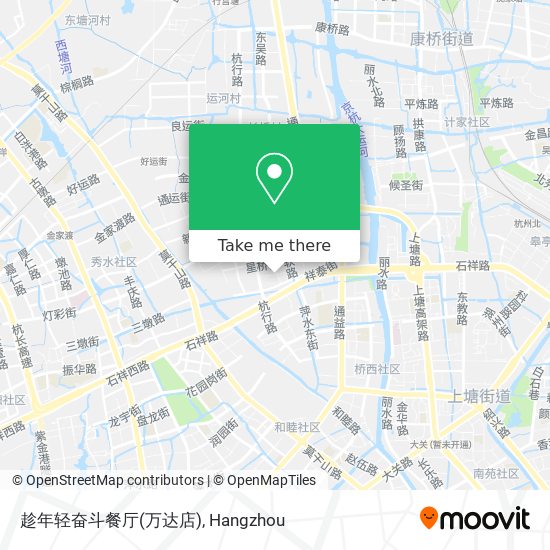 趁年轻奋斗餐厅(万达店) map