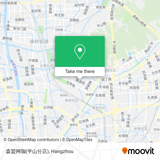 森盟网咖(半山分店) map