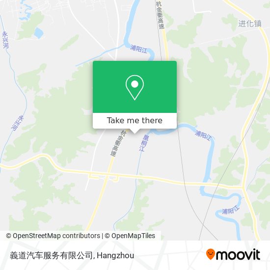 義道汽车服务有限公司 map
