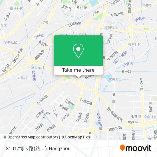 S101/博卡路(路口) map