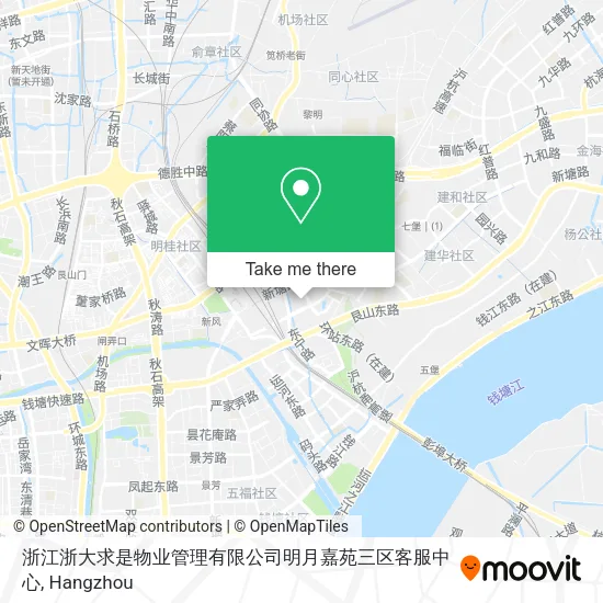 浙江浙大求是物业管理有限公司明月嘉苑三区客服中心 map