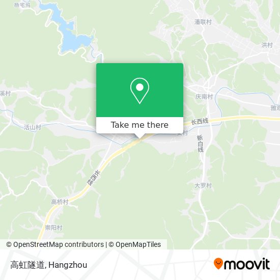 高虹隧道 map