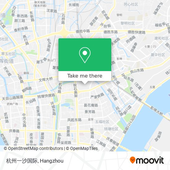 杭州一沙国际 map