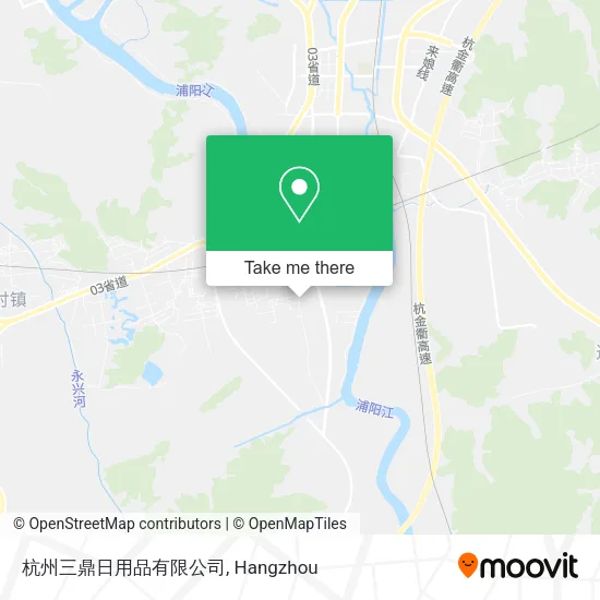 杭州三鼎日用品有限公司 map