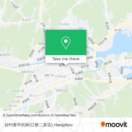 好约客牛扒杯(江桥二弄店) map