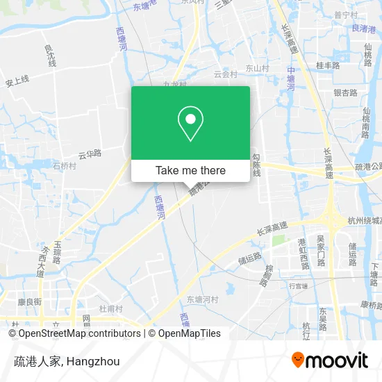 疏港人家 map