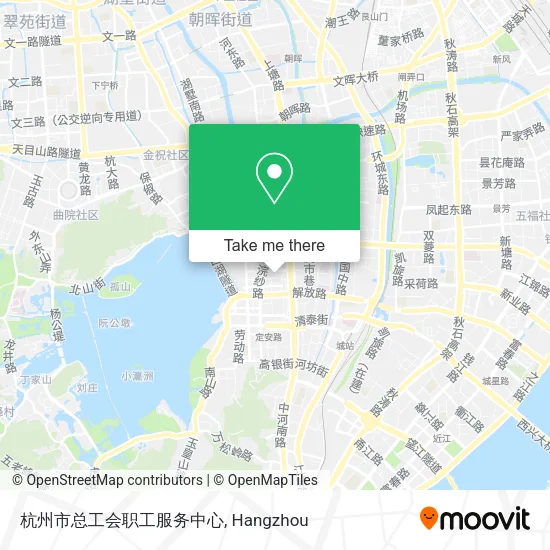 杭州市总工会职工服务中心 map