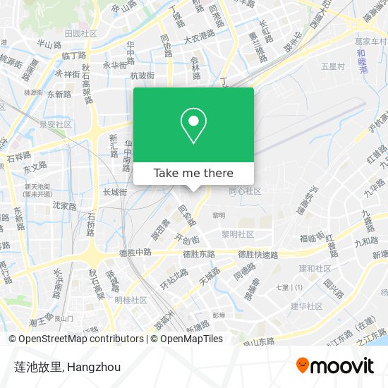 莲池故里 map