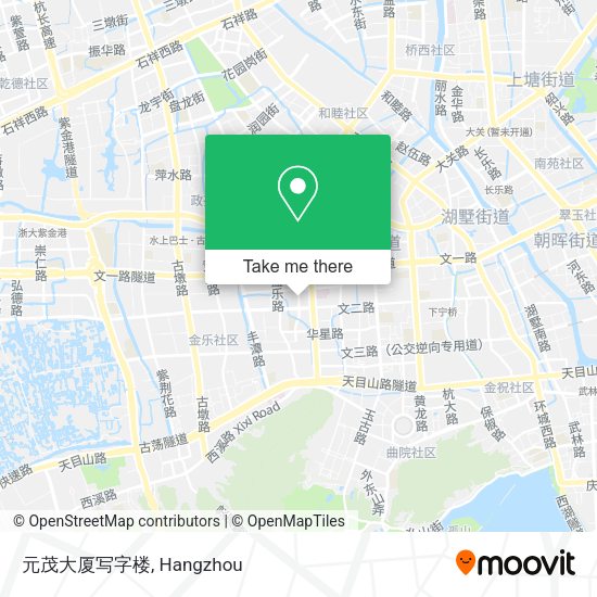 元茂大厦写字楼 map