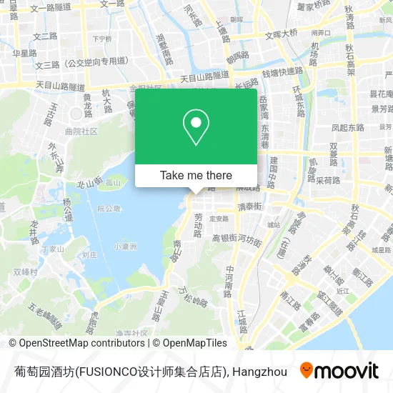 葡萄园酒坊(FUSIONCO设计师集合店店) map