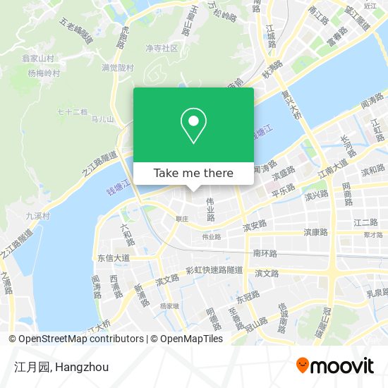 江月园 map