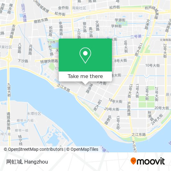 网虹城 map