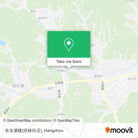 东东酒楼(庆林街店) map