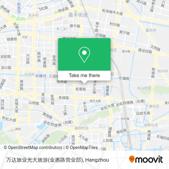 万达旅业光大旅游(金惠路营业部) map