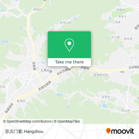 苏滨门窗 map