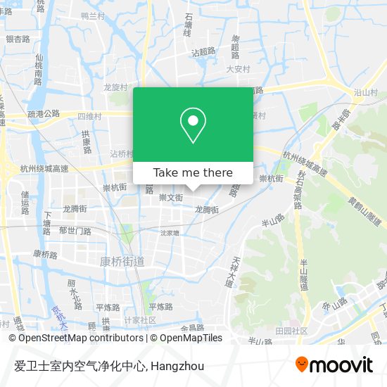 爱卫士室内空气净化中心 map